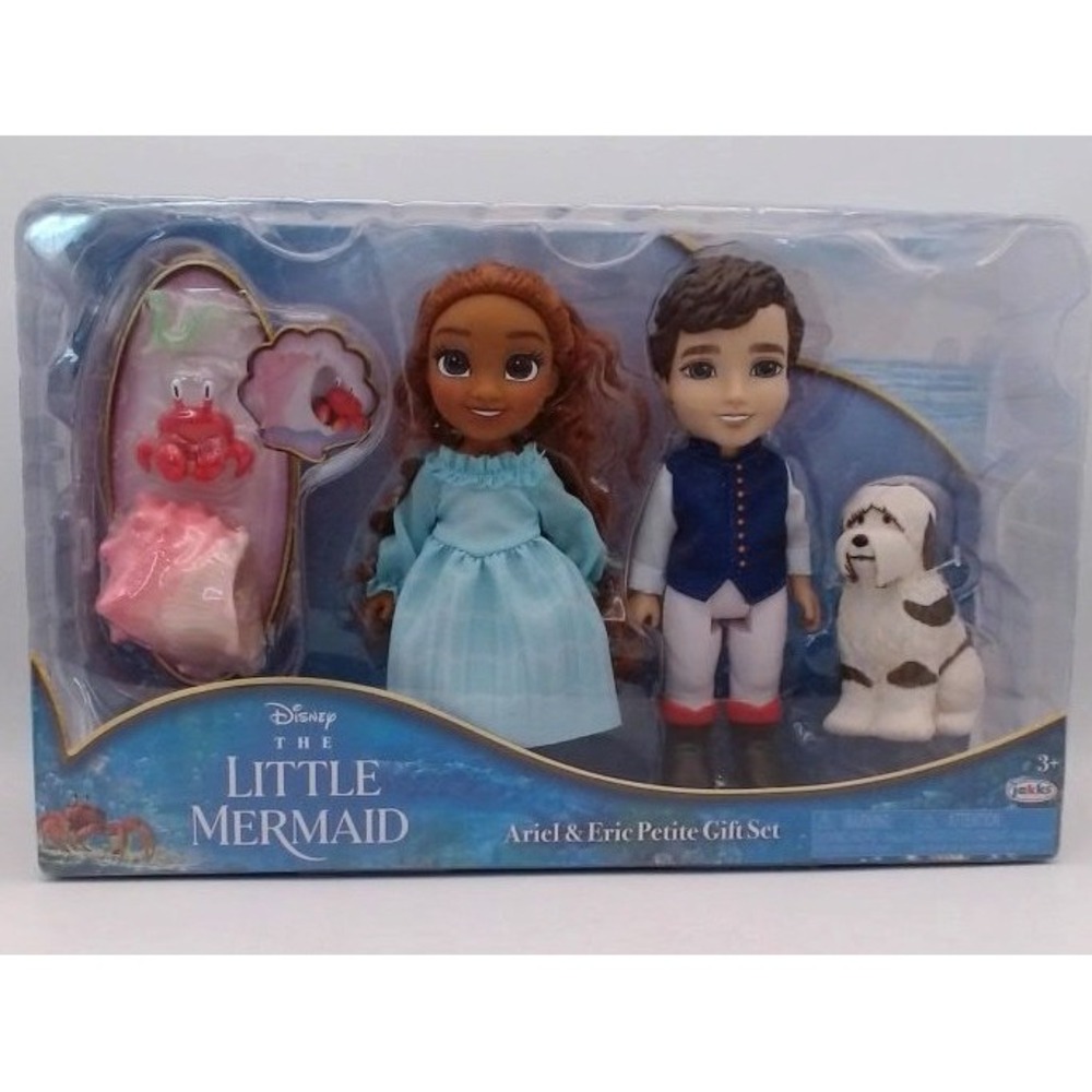 Disney The Little Mermaid Ariel & Eric Petite Gift Set by Jakks Pacific, BNIB